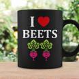 Food Humor Beetrootimpleegetable I Love Beets コーヒーマグ ギフトのアイデア