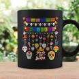 Fun Dia De Los Muertos メキシコシュガースカル コーヒーマグ ギフトのアイデア