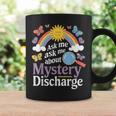 Ask Me About My Mystery Discharge アダルトユーモアジョーク コーヒーマグ ギフトのアイデア