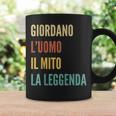 Italian First Name Giordano コーヒーマグ ギフトのアイデア