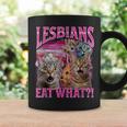 Lesbians Cat Owner Lesbians Eat What コーヒーマグ ギフトのアイデア