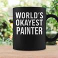 Painting Painter World's Okayest Painter コーヒーマグ ギフトのアイデア