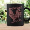 Pets Awesome Sauce With Picture Of Rooster Coffee Mug Gifts ideas