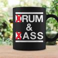 Rum And Ass Lovers Drum & Bass パロディ 皮肉なスローガン コーヒーマグ ギフトのアイデア