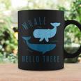 Whale Pun クジラ Hello There Hello Dort ファニークジラ コーヒーマグ ギフトのアイデア