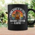 Work Hard Better Life Retrointage Pet Rat Lover コーヒーマグ ギフトのアイデア