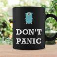 Golang Gopher プログラミング ユーモア Don't Panic Coding Developer コーヒーマグ ギフトのアイデア