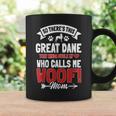 Great Dane Gentle Dog Woof Mom German Mastiff Mother's Day Coffee Mug Gifts ideas