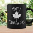Happy Canada Day クールデザイン カナダメープルレディース メンズ キッズ コーヒーマグ ギフトのアイデア