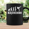 Hombre Gran Kajukenbo Evolución Karate Judo Kenpo Boxeo Taza de café Ideas de regalos