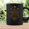 Hongos Flor Geometríaagrado Bosque Raíces Estrellas Taza de café Ideas de regalos