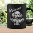 Hug Me トイプードル アートデザイン 可愛い おしゃれ 犬 動物 コーヒーマグ ギフトのアイデア