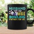 Husband And Wife Bowling Partners For Life おもしろボーリング コーヒーマグ ギフトのアイデア