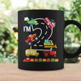 I'm 2 2歳の誕生日 トラック 乗り物 交通機関車 コーヒーマグ ギフトのアイデア