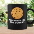 I'm Just Here For The Cookie 面白いチョコレートチップクッキー コーヒーマグ ギフトのアイデア