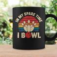 In Mypare Time I Bowl レトロ ボウリング ボウラー コーヒーマグ ギフトのアイデア