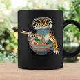 Japanese Kawaii Ramen Reptile Leopard Gecko ヒョウモントカゲモドキ コーヒーマグ ギフトのアイデア