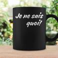 Je Neais Quoi おもしろフランス語引用句 フランス好き。 コーヒーマグ ギフトのアイデア