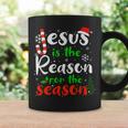 Jesus Is The Reason For Theeason クリスマス 神の信仰 コーヒーマグ ギフトのアイデア