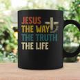 Jesus The Way The Truth The Life クリスチャン 信者 キリスト コーヒーマグ ギフトのアイデア