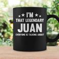 Juan 個人名 I'm That Legendary Juan Juan コーヒーマグ ギフトのアイデア
