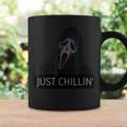 Just Chillin ゴーストフェイス コーヒーマグ ギフトのアイデア