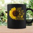 I Just Really Love Oysters ギフト レディース メンズ Mollusc ひまわり コーヒーマグ ギフトのアイデア