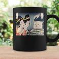 Lady Yelling At Cat Meme コーヒーマグ ギフトのアイデア
