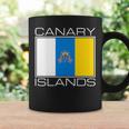 Las Islas Canarias Bandera La Macaronesia Canaria Taza de café Ideas de regalos