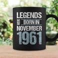 Legends Were Born In November 1961 誕生日 コーヒーマグ ギフトのアイデア