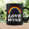 Lgbt フラッグ プライド ポケット レインボー Love Wins パーティー レインボー コーヒーマグ ギフトのアイデア