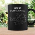Life Is Complicated 生化学、化学、生物学、次世代シーケンシング、科学、生化学的経路、分子生物学 コーヒーマグ ギフトのアイデア