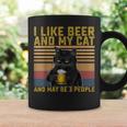 I Like Beer My Cat And Maybe 3人 猫好き ギフト コーヒーマグ ギフトのアイデア