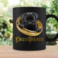 Lord Of The Treats 御馳走の主-クリスマスのための面白い黒いパグ犬 コーヒーマグ ギフトのアイデア