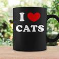 I Love Cats I Heart Cats コーヒーマグ ギフトのアイデア