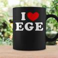 I Love Ege 私は愛する Ege コーヒーマグ ギフトのアイデア