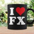 I Love Fx イニシャル I Heart FX 名前 F X コーヒーマグ ギフトのアイデア