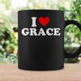 I Love Grace I Heart Grace ファーストネーム グレース ジョーク 面白い コーヒーマグ ギフトのアイデア