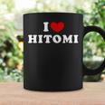 I Love Hitomi 私は愛する Hitomi コーヒーマグ ギフトのアイデア