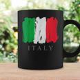 I Love Italy 、クールでキュートなイタリア国旗グラフィックデザイン コーヒーマグ ギフトのアイデア