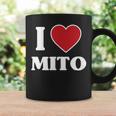 I Love Mito、ハートのある日本の都市 コーヒーマグ ギフトのアイデア