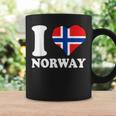 I Love Norwegian Pride ノルウェーのルーツ ノルウェー国旗 コーヒーマグ ギフトのアイデア