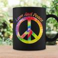 Love Peace 60年代70年代ヒッピーコスチューム Love Peace コーヒーマグ ギフトのアイデア