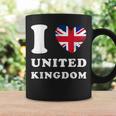 I Love United Kingdom ハートフラッグ イギリス Uk グレートブリテン コーヒーマグ ギフトのアイデア