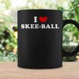 I Lovekee-Ball I Heart スキーボール コーヒーマグ ギフトのアイデア