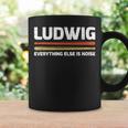 Ludwig Everything Else Is Noise クラシック音楽ドラムスティック コーヒーマグ ギフトのアイデア