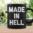 Made In Hell 面白いことわざ皮肉なノベルティ クール コーヒーマグ ギフトのアイデア