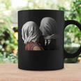 Magritteによるthe Lovers Painting コーヒーマグ ギフトのアイデア