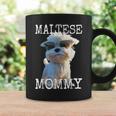 Maltese Mommyマルチーズ ママ 犬 お母さん 母の日 お母さん スウィート・マルチーズ コーヒーマグ ギフトのアイデア
