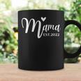 Mama Heart Est2022 Cute Pregnancy New Moms & Mothers-To-Be Coffee Mug Gifts ideas
